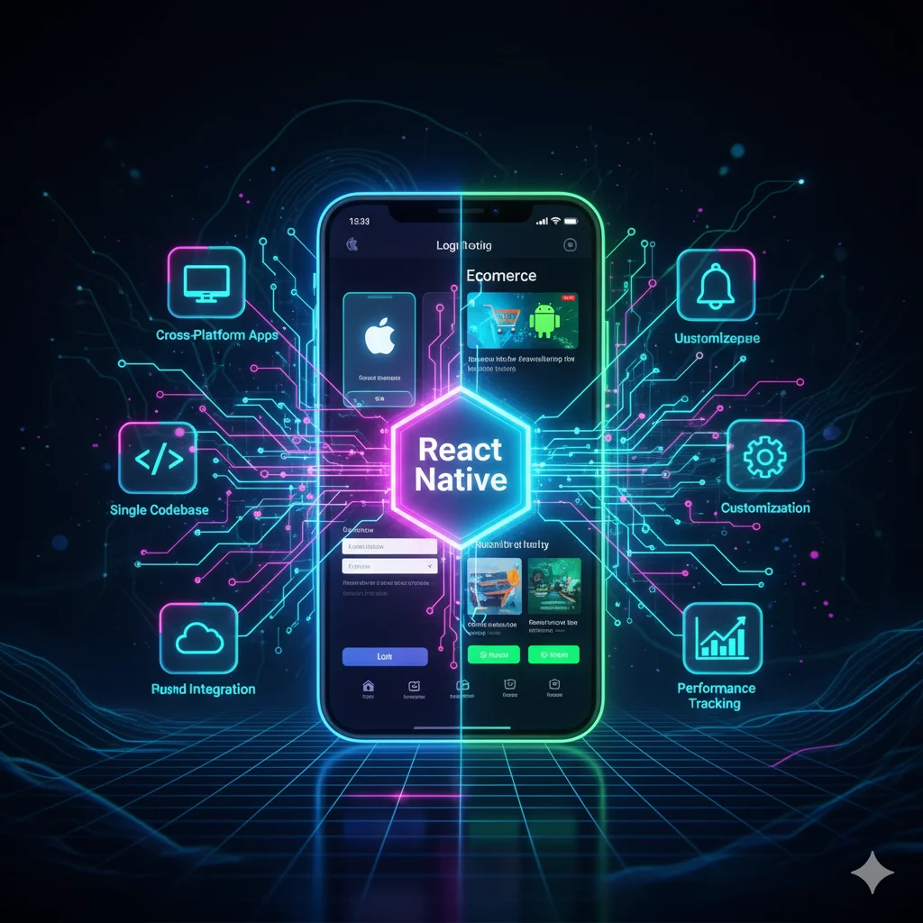 React Native app development in Australia delivering the best cross-platform mobile solutions for startups and enterprises