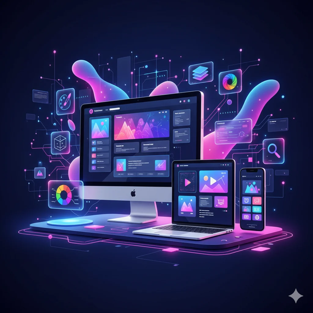 Professional website design company in Australia creating custom websites for businesses of all sizes